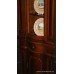 Italian Walnut Inlaid Serpentine Fronted Corner Cabinet