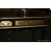 Victorian Lacquer and Brass Inlaid Desk c.1860