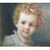 Leon Spinick Portrait of a Child Pastel 1897