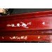 Mahogany Oriental Mother of Pearl Inlaid Display Cabinet