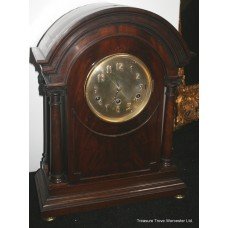 Antique Mahogany 8 Day Bracket Clock