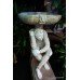 Sienna Marble & Stone Composite Antique Bird Bath