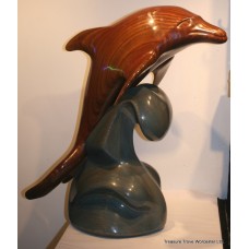 Chris Wallis Limited Edition Signed Dolphin Sculpture