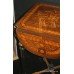 Napoleon III Marquetry Table à Volets Inlaid Brass Boundc .1860