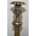 Pair Polished Solid Brass Antique Style Candlesticks