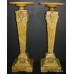 Pair of Antique Ceramic Pedestals