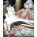 Pair Hugo Lonitz Late 19th c. German Majolica Urns