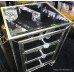 Pair of Small Bevel Mirrored Chests of Drawers