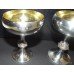 Pair Fine Heavy Goblets Sheffield 1973