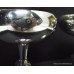 Pair Fine Heavy Goblets Sheffield 1973