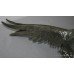 Pair of Silvered Metal Pheasants