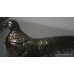 Pair of Silvered Metal Pheasants