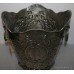 Ornate Silver Pewter Champagne Bucket