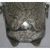 Ornate Silver Pewter Champagne Bucket