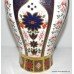 Royal Crown Derby Old Imari Solid Gold Band Arum Lily Vase