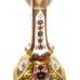 Royal Crown Derby Old Imari Solid Gold Band Castleston Candlestick