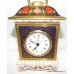 Royal Crown Derby Old Imari Solid Gold Band Mantle Clock