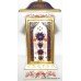 Royal Crown Derby Old Imari Solid Gold Band Mantle Clock