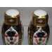 Royal Crown Derby Old Imari Solid Gold Band Salt & Pepper Set