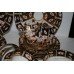 Royal Crown Derby Tea Service Imari Pattern 1910 12 Place Superb Condition
