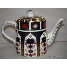 Royal Crown Derby Old Imari Japan Large Teapot