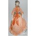 Royal Worcester Figurine 'Charity' Orange Dress