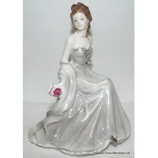 Royal Worcester Figurine 'Silver Wedding Anniversary'