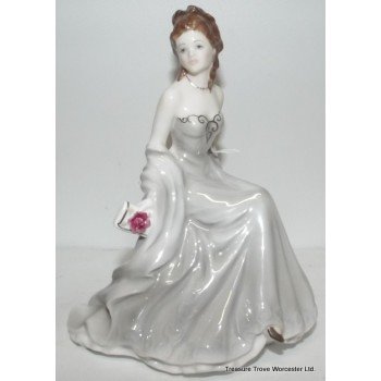 Royal Worcester Figurine 'Silver Wedding Anniversary'