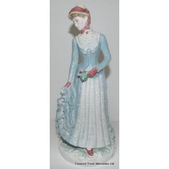 Royal Worcester Figurine '1878: The Bustle'