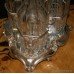 Fine Quality Regency Silver Plated Cut Glass Decanter Set