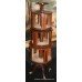 Mid Victorian Inlaid Revolving Bookcase