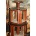 Mid Victorian Inlaid Revolving Bookcase