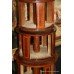 Mid Victorian Inlaid Revolving Bookcase