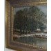 Rodway Barnes 'Snow in Early Spring' 1898 Oil on Canvas