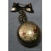 Rare Cased Set of 14 Semi Precious Enamel Pocket Watches