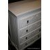 Carved Shabby Chic Painted Cream Chest of Drawers