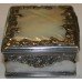 Mid 18th Century English Mother of Pearl & Silver Snuff Box