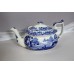 Spode Blue And White Teapot