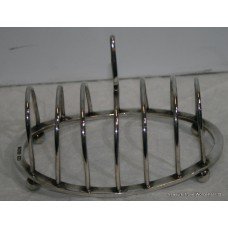 Sterling Silver Toast Rack Sheffield 1966