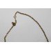 Turquoise Set 9ct Gold Cross on Chain