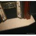 Victorian Style Mahogany & Walnut Tile Fire Surround
