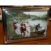 Sterling Silver Enamel Cigarette Box London 1888