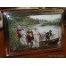 Sterling Silver Enamel Cigarette Box London 1888
