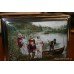 Sterling Silver Enamel Cigarette Box London 1888