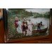 Sterling Silver Enamel Cigarette Box London 1888