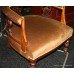 Late Victorian Mahogany Nursing Armchair