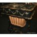 Victorian Sewing Table Papier-mâché Mother of Pearl