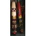Pair of Hand Painted Heads Tribal Ethnographic Wall Hangings