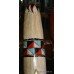 Pair of Hand Painted Heads Tribal Ethnographic Wall Hangings