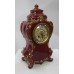 Late 19th c. French Ceramic Mantle Clock by A D Mougin